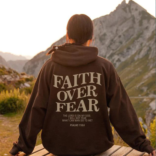 De Faith Over Fear Hoodie