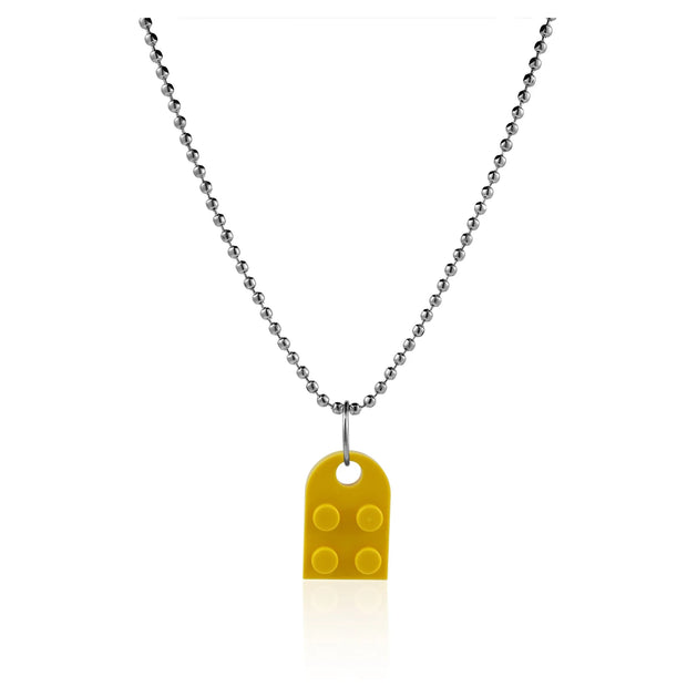 Heart Shaped Pendant Made with Lego Necklace