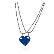 Heart Shaped Pendant Made with Lego Necklace