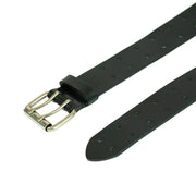 Dickies Men's Leather Double Prong Belt 3X (50-52) Black