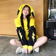 Cute Anime Pikachu Sweatshirt Hoodie