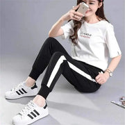 Track Pants White Stripe