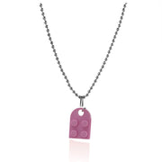 Heart Shaped Pendant Made with Lego Necklace